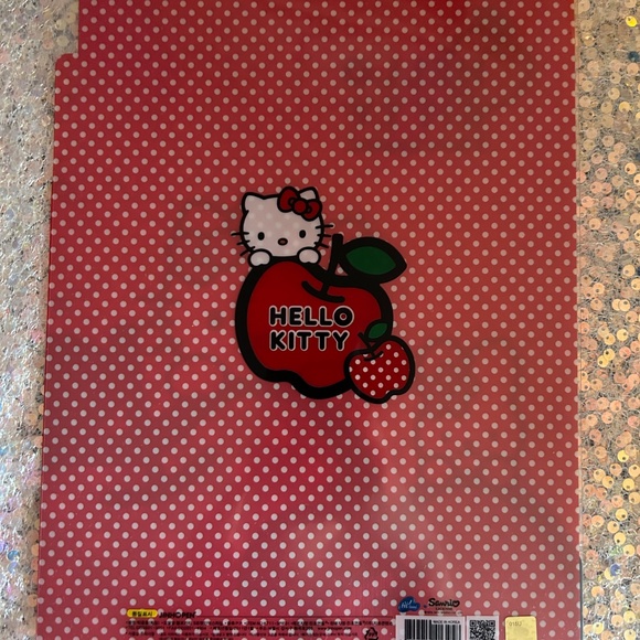 Hello Kitty Apple Folder 🍎🍏 2 for $20 - Picture 2 of 2